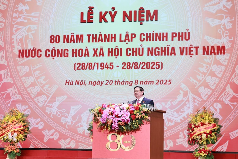 Thủ tướng: Chính phủ dưới sự lãnh đạo của Đảng, 80 năm hành trình vì nước, vì dân- Ảnh 9.