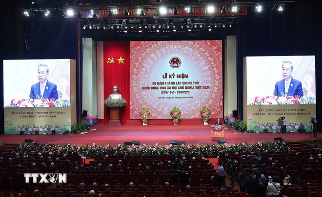 Tổng Bí thư Tô Lâm: Bộ máy Chính phủ bền bỉ đắp nền cho sự chuyển mình của đất nước- Ảnh 1.