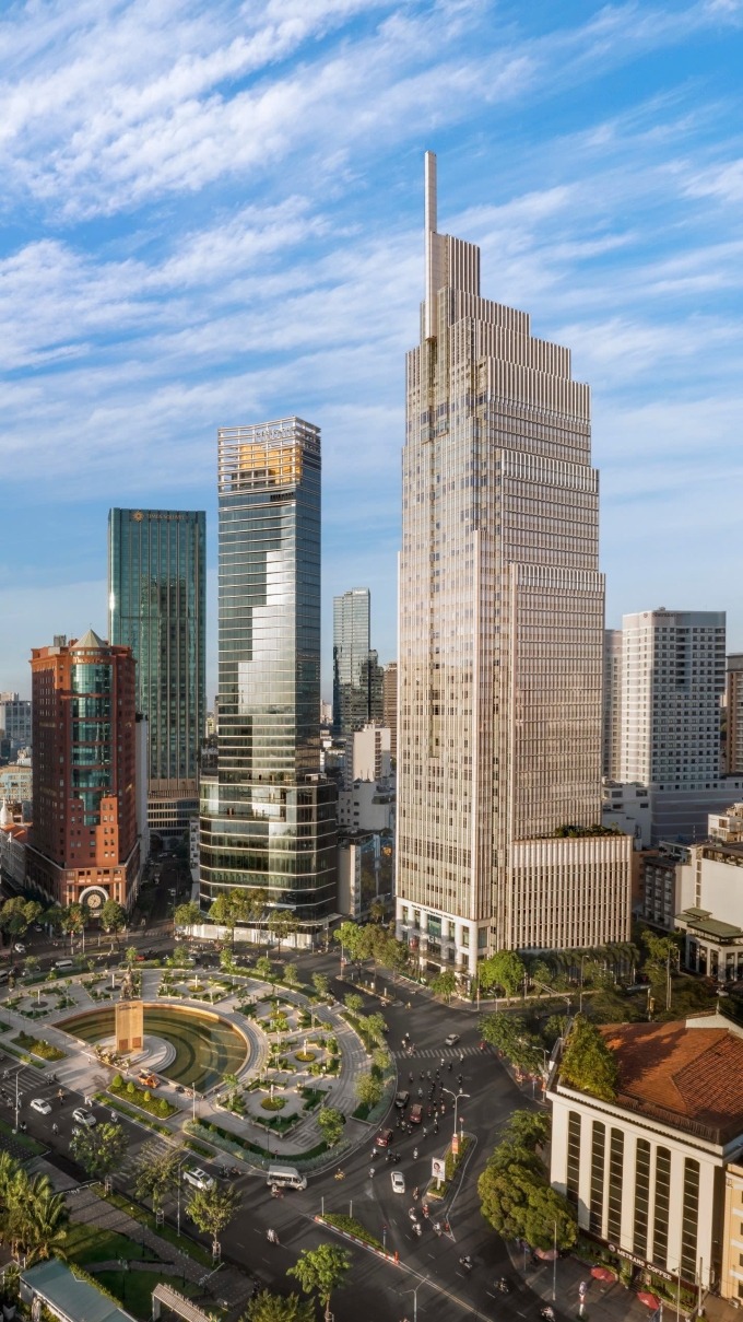 Tòa tháp chọc trời cao bậc nhất TP. HCM: Vượt mặt Vietcombank Tower, sở hữu khu vườn treo độc đáo- Ảnh 3. Tòa tháp chọc trời cao bậc nhất TP. HCM: Vượt mặt Vietcombank Tower, sở hữu khu vườn treo độc đáo- Ảnh 3.
