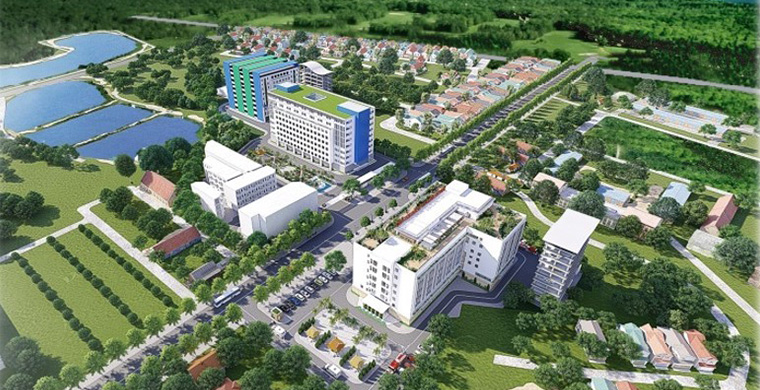 Khởi công Bệnh viện Đa khoa Đức Việt: Công trình y tế trọng điểm tại cửa ngõ phía Tây Hà Nội- Ảnh 1.