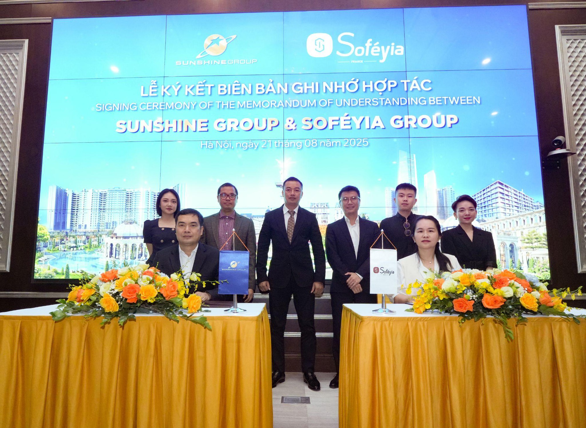 Sunshine Group "bắt tay" hai tập đoàn toàn cầu, kiến tạo chuẩn sống thông minh - cao cấp tại Việt Nam- Ảnh 1. Sunshine Group "bắt tay" hai tập đoàn toàn cầu, kiến tạo chuẩn sống thông minh - cao cấp tại Việt Nam- Ảnh 1.
