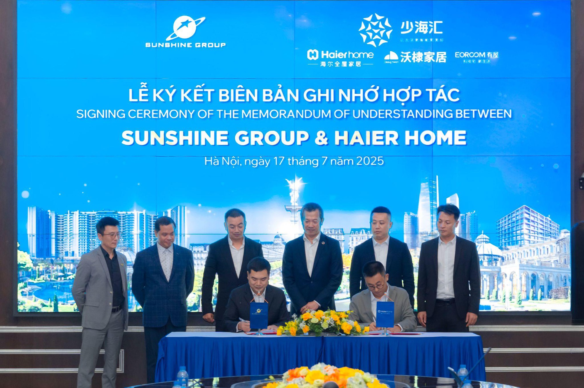 Sunshine Group "bắt tay" hai tập đoàn toàn cầu, kiến tạo chuẩn sống thông minh - cao cấp tại Việt Nam- Ảnh 3. Sunshine Group "bắt tay" hai tập đoàn toàn cầu, kiến tạo chuẩn sống thông minh - cao cấp tại Việt Nam- Ảnh 3.