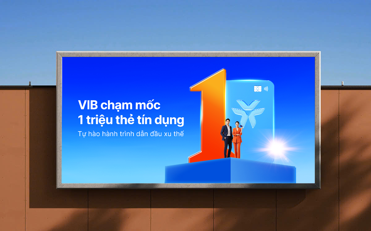 VIB cán mốc 1 triệu thẻ tín dụng: Khẳng định vị thế dẫn đầu- Ảnh 1. VIB cán mốc 1 triệu thẻ tín dụng: Khẳng định vị thế dẫn đầu- Ảnh 1.