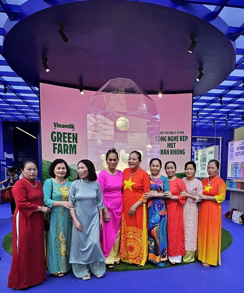 Không gian trưng bày và trải nghiệm của Vinamilk hút khách tại Triển lãm Thành tựu đất nước 80 năm- Ảnh 10.