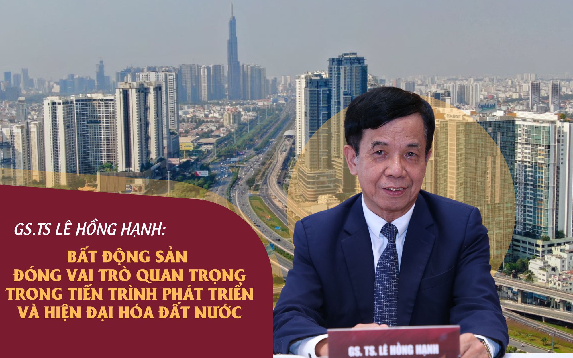 Doanh nghiệp tiên phong chuyển đổi số, ứng dụng KH - CN, đổi mới sáng tạo: Góp phần định hình tương lai bất động sản Việt Nam trong kỷ nguyên số- Ảnh 3. GS.TS. Lê Hồng Hạnh: