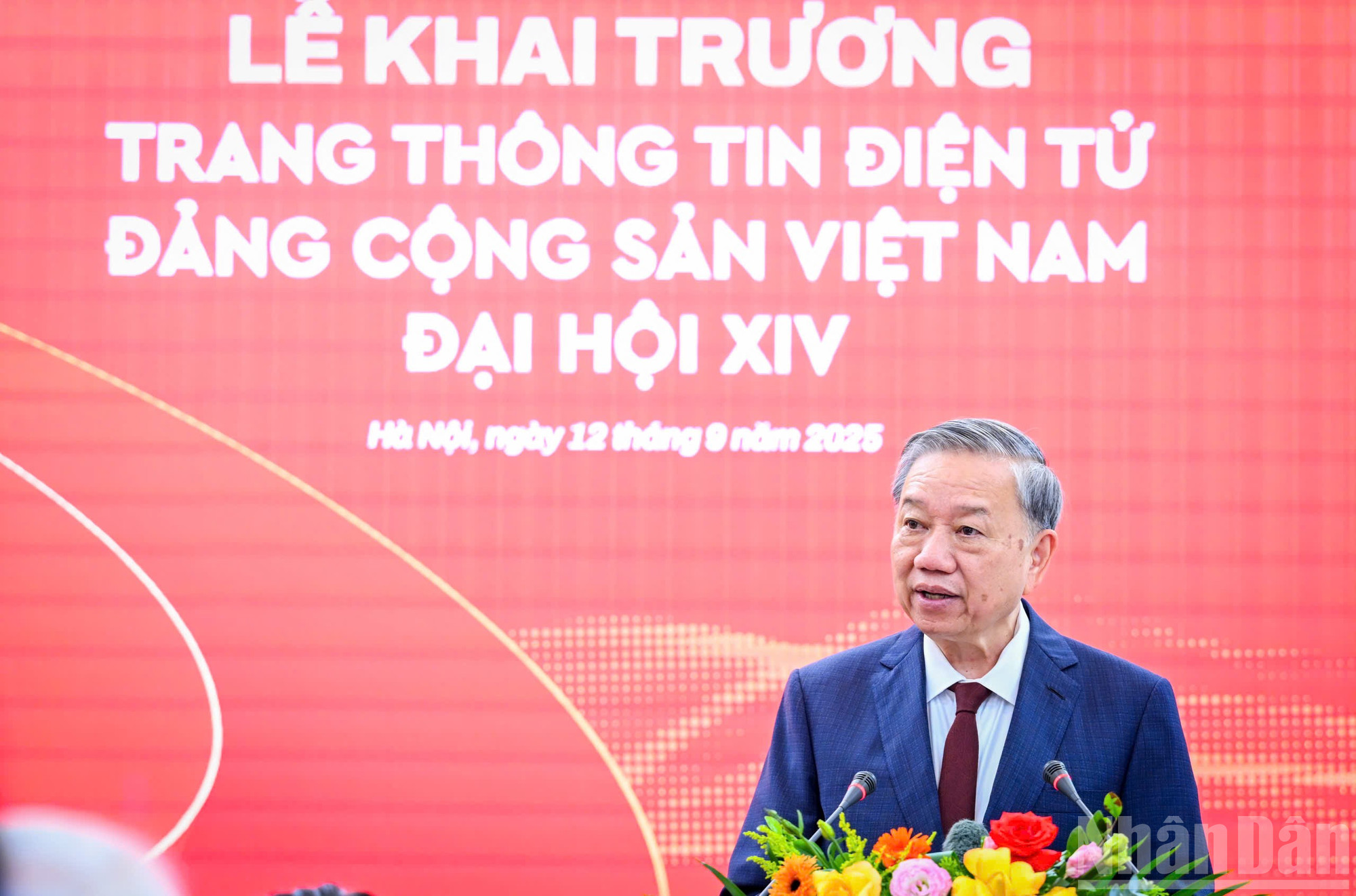 Tổng Bí thư Tô Lâm dự lễ ra mắt Trang thông tin điện tử "Đảng Cộng sản Việt Nam - Đại hội XIV"- Ảnh 2. Tổng Bí thư Tô Lâm dự lễ ra mắt Trang thông tin điện tử "Đảng Cộng sản Việt Nam - Đại hội XIV"- Ảnh 2.