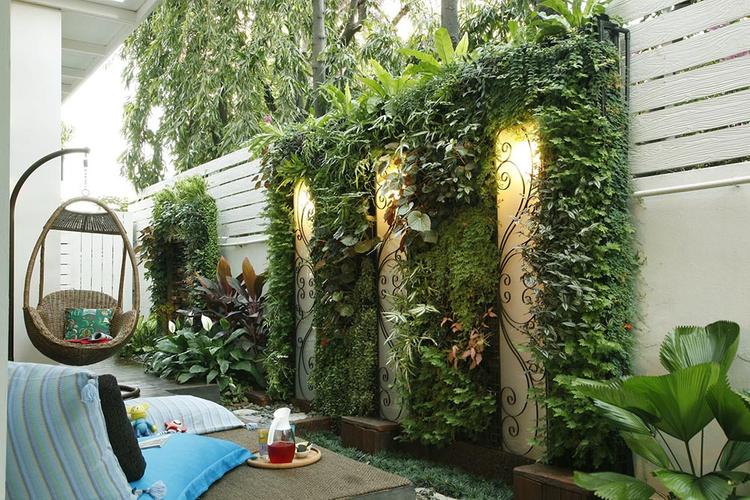 Gợi ý trang trí tường ngoài trời đẹp, độc đáo cho ngôi nhà thêm ấn tượng- Ảnh 12. Gợi ý trang trí tường ngoài trời đẹp, độc đáo cho ngôi nhà thêm ấn tượng- Ảnh 12.