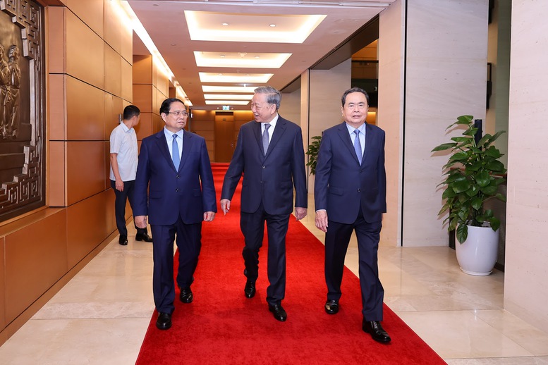 Hội nghị toàn quốc quán triệt, triển khai thực hiện 4 Nghị quyết của Bộ Chính trị- Ảnh 1.