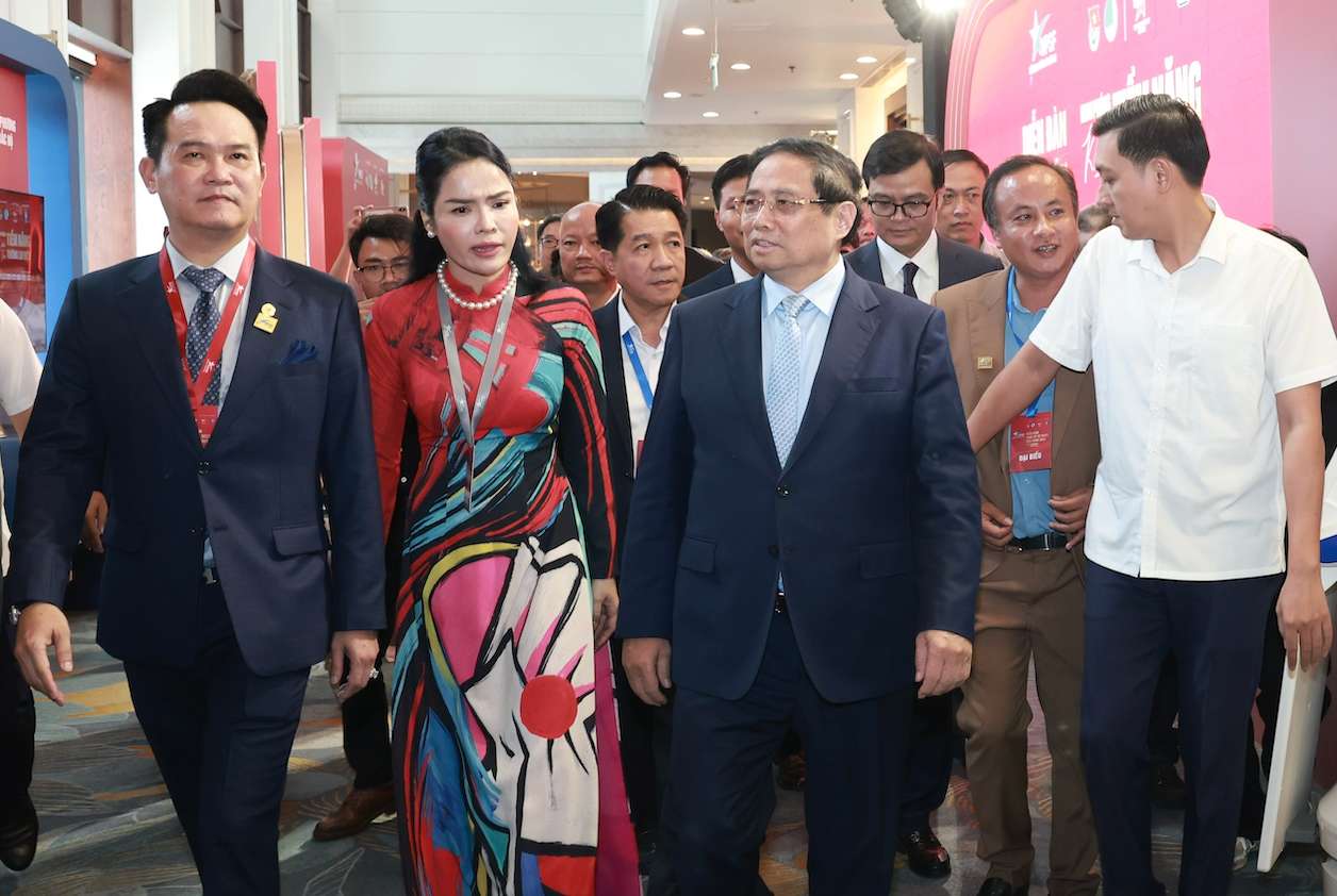 Thủ tướng Phạm Minh Chính tham dự Diễn đàn Kinh tế tư nhân Việt Nam 2025- Ảnh 1.