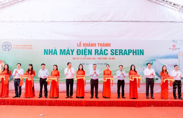 Hình ảnh tại lễ khánh thành. Nguồn ảnh: Báo Chính phủ