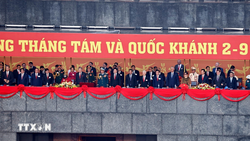 Tổ chức trọng thể Lễ kỷ niệm 80 năm Cách mạng tháng Tám và Quốc khánh 2/9- Ảnh 1. Tổ chức trọng thể Lễ kỷ niệm 80 năm Cách mạng tháng Tám và Quốc khánh 2/9- Ảnh 1.