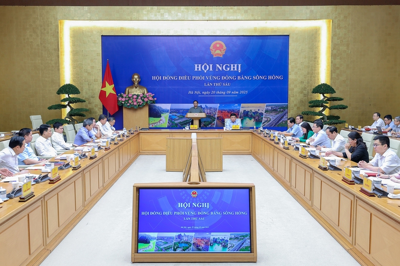 Thủ tướng chủ trì Hội nghị lần thứ 6 Hội đồng điều phối vùng Đồng bằng sông Hồng- Ảnh 2. Thủ tướng chủ trì Hội nghị lần thứ 6 Hội đồng điều phối vùng Đồng bằng sông Hồng- Ảnh 2.