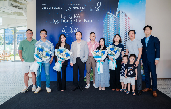 SonKim Land chính thức ký kết hợp đồng mua bán căn hộ Alta Height tại The 9 Stellars- Ảnh 1.