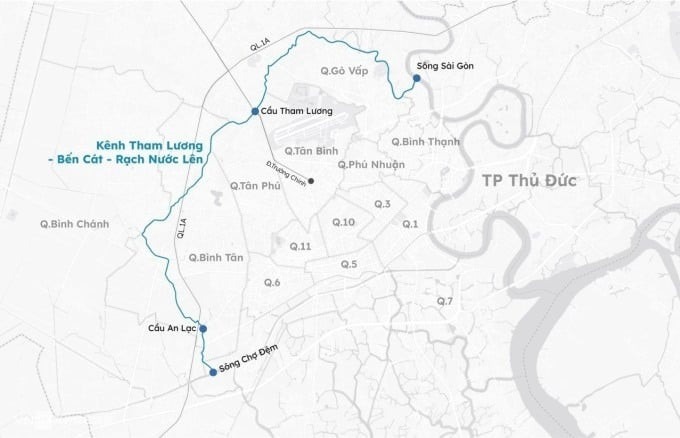 Dự án hồi sinh kênh dài nhất TP. HCM gặp khó, đứng trước nguy cơ trễ hẹn- Ảnh 1. Dự án hồi sinh kênh dài nhất TP. HCM gặp khó, đứng trước nguy cơ trễ hẹn- Ảnh 1.