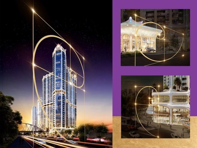 Tòa nhà chọc trời cao bậc nhất Hải Phòng: Thiết kế góc cạnh đạt tỷ lệ vàng, đã thành hình đẹp mắt- Ảnh 4. Tòa nhà chọc trời cao bậc nhất Hải Phòng: Thiết kế góc cạnh đạt tỷ lệ vàng, đã thành hình đẹp mắt- Ảnh 4.