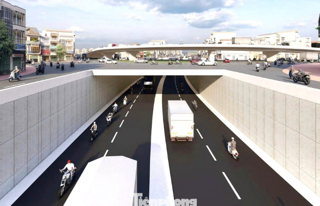 Thành phố giàu nhất Việt Nam bắt đầu thi công hầm chui nghìn tỷ, tuổi thọ lên tới 100 năm- Ảnh 1.