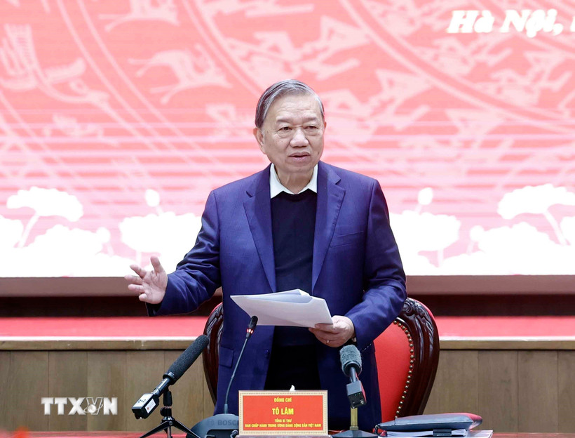 Tổng Bí thư: Hà Nội phải được định vị và vận hành như một trung tâm kiến tạo phát triển quốc gia- Ảnh 1. Tổng Bí thư: Hà Nội phải được định vị và vận hành như một trung tâm kiến tạo phát triển quốc gia- Ảnh 1.