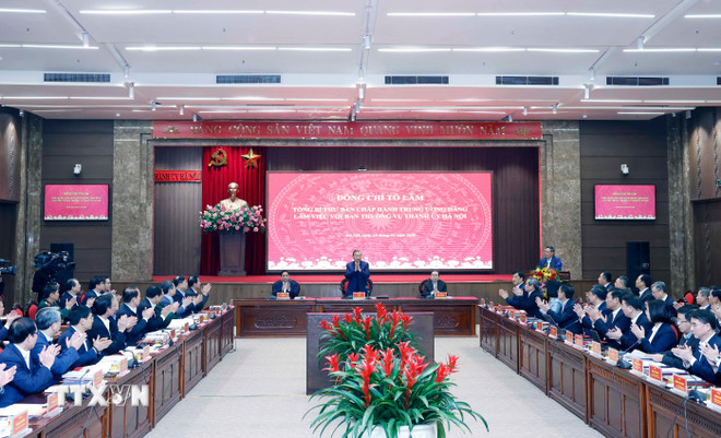 Tổng Bí thư: Hà Nội phải được định vị và vận hành như một trung tâm kiến tạo phát triển quốc gia- Ảnh 2.