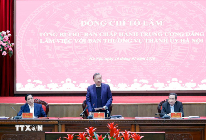 Tổng Bí thư: Hà Nội phải được định vị và vận hành như một trung tâm kiến tạo phát triển quốc gia- Ảnh 3.