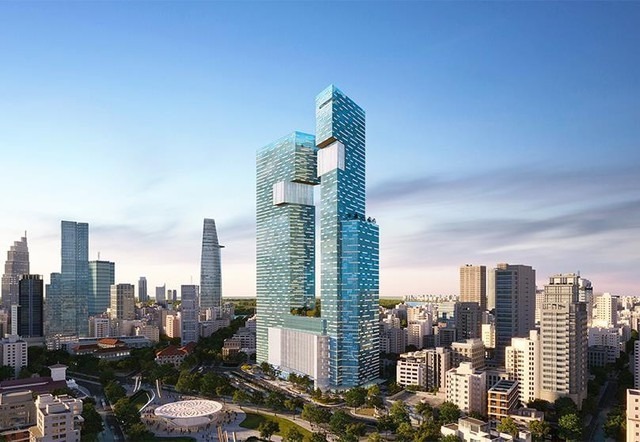 Tháp đôi chọc trời ‘đắp chiếu’ nhiều năm có liên quan đến bà Trương Mỹ Lan đón tương lai rộng mở- Ảnh 2. Tháp đôi chọc trời ‘đắp chiếu’ nhiều năm có liên quan đến bà Trương Mỹ Lan đón tương lai rộng mở- Ảnh 2.