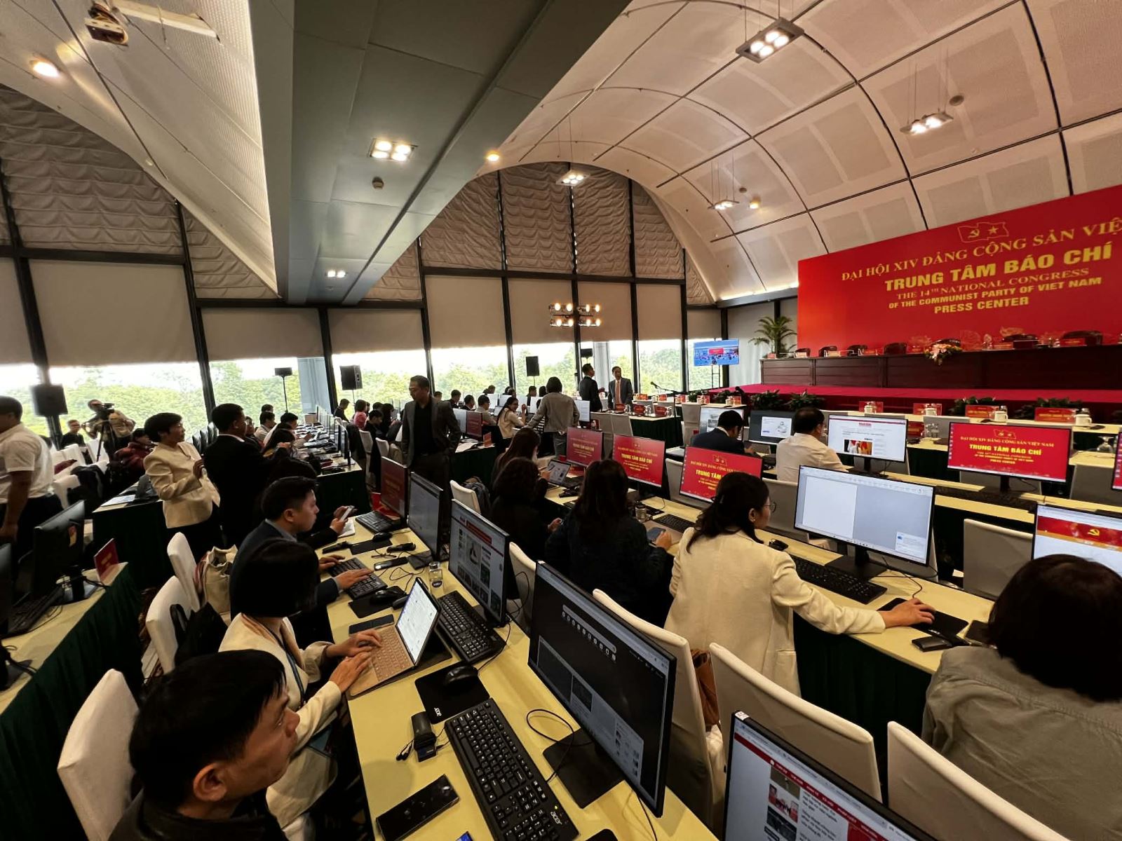 Khai trương Trung tâm Báo chí Đại hội XIV- Ảnh 2.