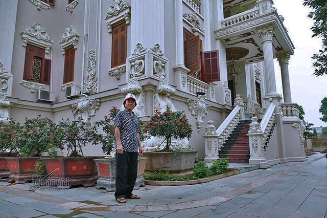 Tòa lâu đài 'bạch ngọc' gần 50 tỷ mang đậm phong cách Hy Lạp ở Việt Nam: Gỗ lát sàn dày đến 12cm, xây gần 10 năm mới hoàn thành- Ảnh 7.