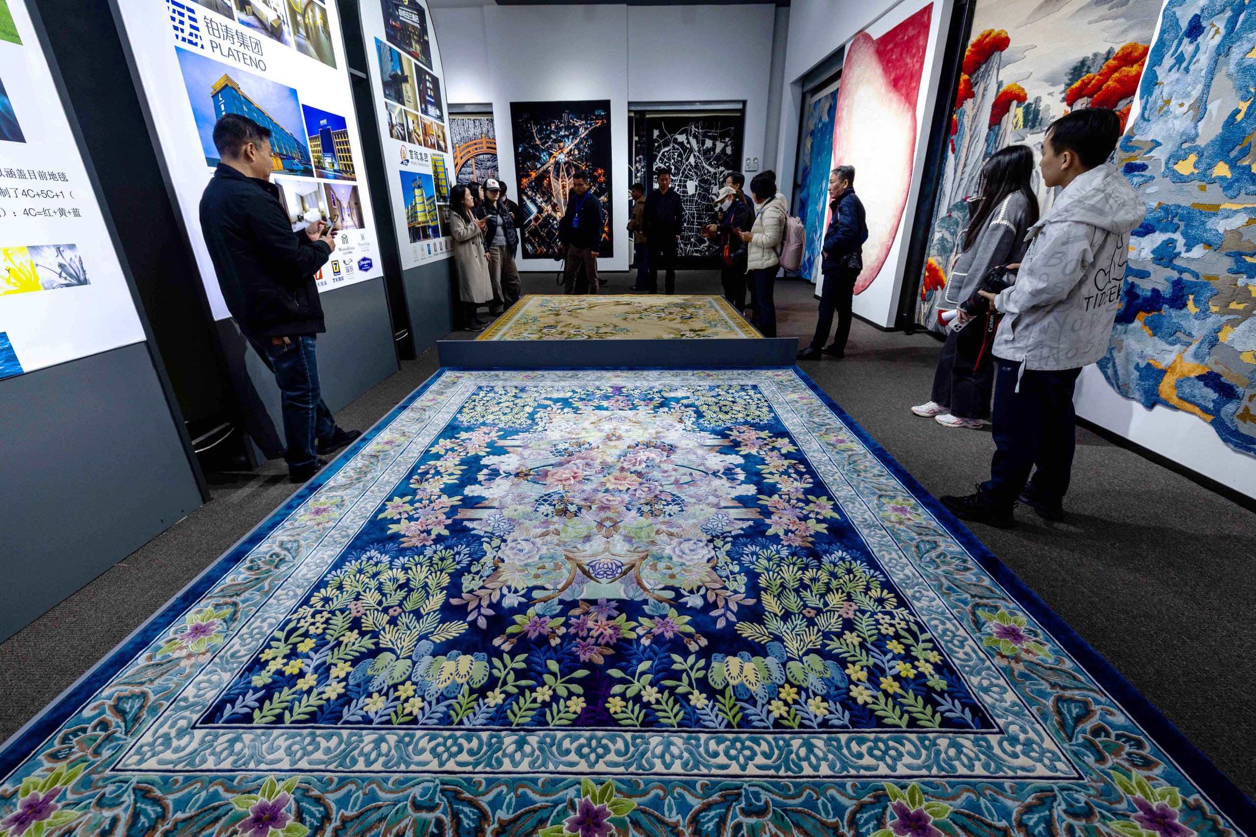 Photo Travel: Ngắm những tác phẩm thảm thủ công tinh xảo ở Sơn Đông