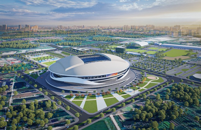 Việt Nam sắp đón thêm 3 sân vận động mới chuẩn FIFA, tổng sức chứa lên tới hơn 260.000 chỗ ngồi- Ảnh 2.