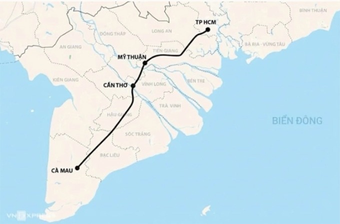 Chỉ vài giờ nữa, chính thức thông xe tuyến chính cao tốc hơn 17.000 tỷ, khơi thông cửa ngõ miền Tây- Ảnh 2.