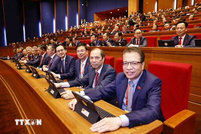 Truyền thông quốc tế đưa tin đậm nét về ngày làm việc đầu tiên Đại hội Đảng XIV- Ảnh 2.