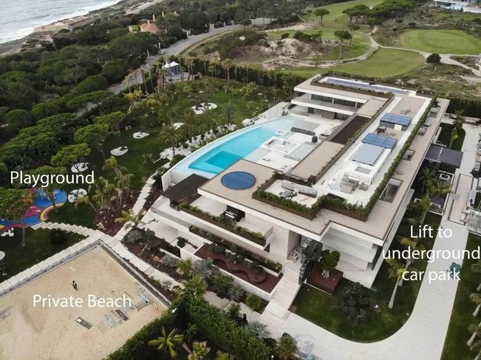 Biệt thự 30 triệu bảng hậu giải nghệ của CR7: Bể bơi vô cực, 8 phòng ngủ, là bất động sản đắt đỏ bậc nhất Bồ Đào Nha- Ảnh 2.