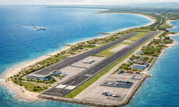 Việt Nam nghiên cứu xây sân bay lấn biển mới ở miền Tây- Ảnh 1.