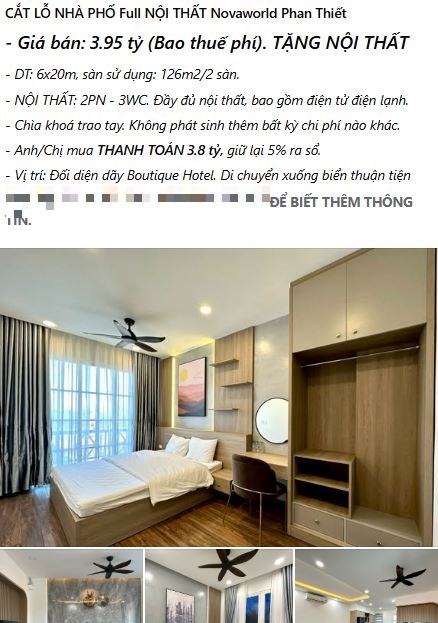 Loạt biệt thự, nhà phố tại đại đô thị nghỉ dưỡng lớn nhất Nam Trung Bộ của Novaland (NVL) đồng loạt 'cắt lỗ'?- Ảnh 2.