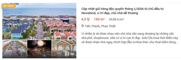 Loạt biệt thự, nhà phố tại đại đô thị nghỉ dưỡng lớn nhất Nam Trung Bộ của Novaland (NVL) đồng loạt 'cắt lỗ'?- Ảnh 3.