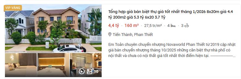 Loạt biệt thự, nhà phố tại đại đô thị nghỉ dưỡng lớn nhất Nam Trung Bộ của Novaland (NVL) đồng loạt 'cắt lỗ'?- Ảnh 4.