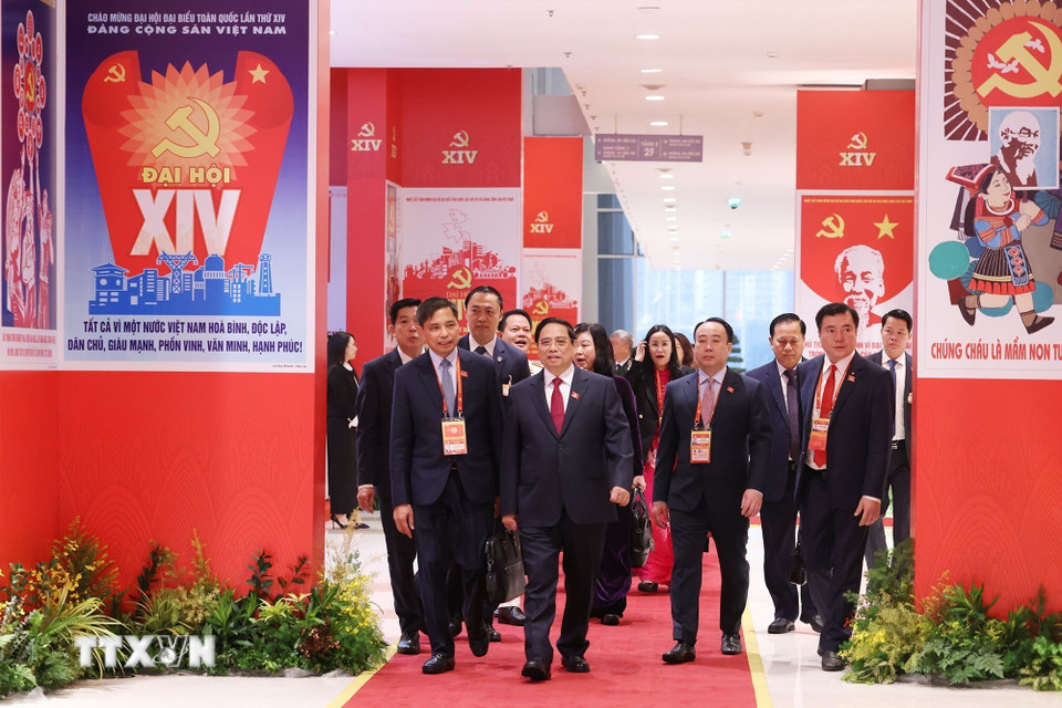 Đại hội Đảng XIV: Phiên thảo luận tại hội trường về các văn kiện Đại hội- Ảnh 15.