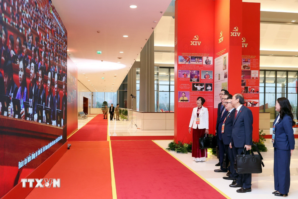 Đại hội Đảng XIV: Phiên thảo luận tại hội trường về các văn kiện Đại hội- Ảnh 2.