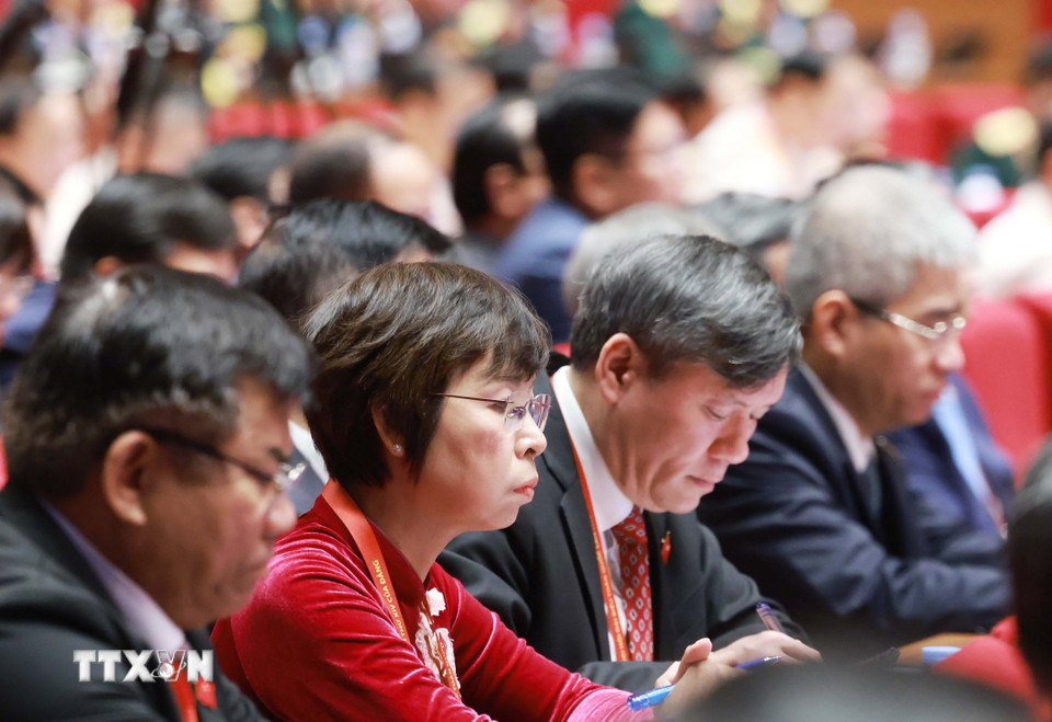 Đại hội Đảng XIV: Phiên thảo luận tại hội trường về các văn kiện Đại hội- Ảnh 24.