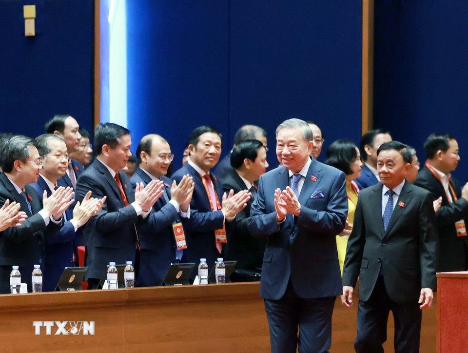 Đại hội Đảng XIV: Phiên thảo luận tại hội trường về các văn kiện Đại hội- Ảnh 17.