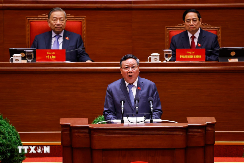 Đại hội XIV của Đảng: Bốn cam kết hành động của Đảng bộ TP. Hà Nội- Ảnh 1.