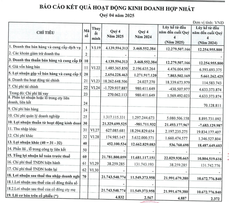 Một doanh nghiệp địa ốc báo lãi cao gấp 5 lần doanh thu- Ảnh 1. Một doanh nghiệp địa ốc báo lãi cao gấp 5 lần doanh thu- Ảnh 1.