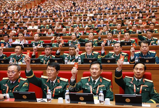 Đại hội XIV của Đảng: Bầu Ban Chấp hành Trung ương khóa XIV- Ảnh 3. Đại hội XIV của Đảng: Bầu Ban Chấp hành Trung ương khóa XIV- Ảnh 3.