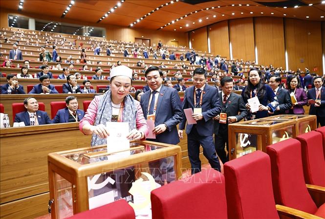 Đại hội XIV của Đảng: Bầu Ban Chấp hành Trung ương khóa XIV- Ảnh 15. Đại hội XIV của Đảng: Bầu Ban Chấp hành Trung ương khóa XIV- Ảnh 15.