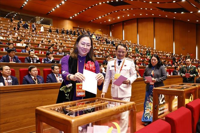 Đại hội XIV của Đảng: Bầu Ban Chấp hành Trung ương khóa XIV- Ảnh 17. Đại hội XIV của Đảng: Bầu Ban Chấp hành Trung ương khóa XIV- Ảnh 17.