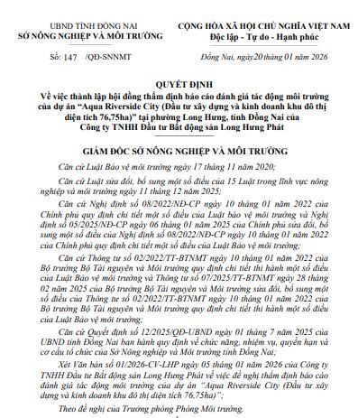 Đã xây dựng gần 600 căn, dự án hơn 7.000 tỷ của Novaland (NVL) vẫn phải lập lại báo cáo môi trường?- Ảnh 1. Đã xây dựng gần 600 căn, dự án hơn 7.000 tỷ của Novaland (NVL) vẫn phải lập lại báo cáo môi trường?- Ảnh 1.