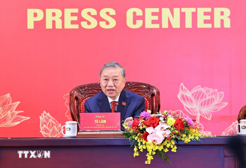 Tổng Bí thư Tô Lâm: Đổi mới tư duy, tầm nhìn phát triển đến năm 2045- Ảnh 1.