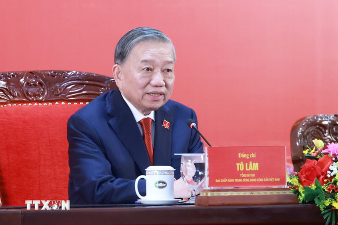 Tổng Bí thư Tô Lâm: Đổi mới tư duy, tầm nhìn phát triển đến năm 2045- Ảnh 4.