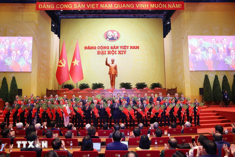 Toàn cảnh lễ Bế mạc Đại hội lần thứ XIV của Đảng Cộng sản Việt Nam- Ảnh 25.