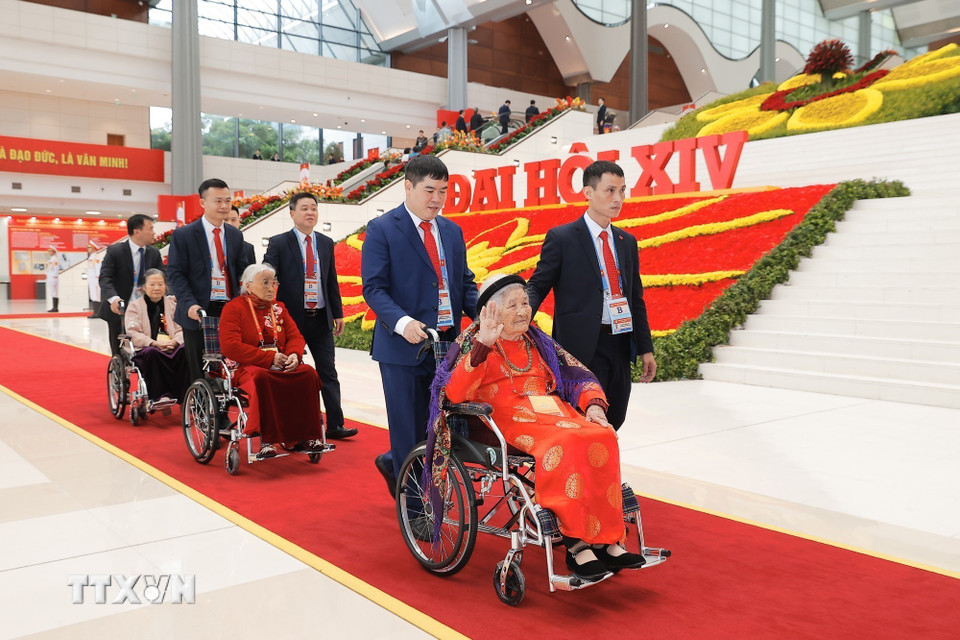 Toàn cảnh lễ Bế mạc Đại hội lần thứ XIV của Đảng Cộng sản Việt Nam- Ảnh 3.