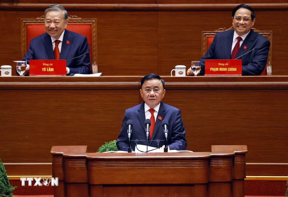 Toàn cảnh lễ Bế mạc Đại hội lần thứ XIV của Đảng Cộng sản Việt Nam- Ảnh 26.